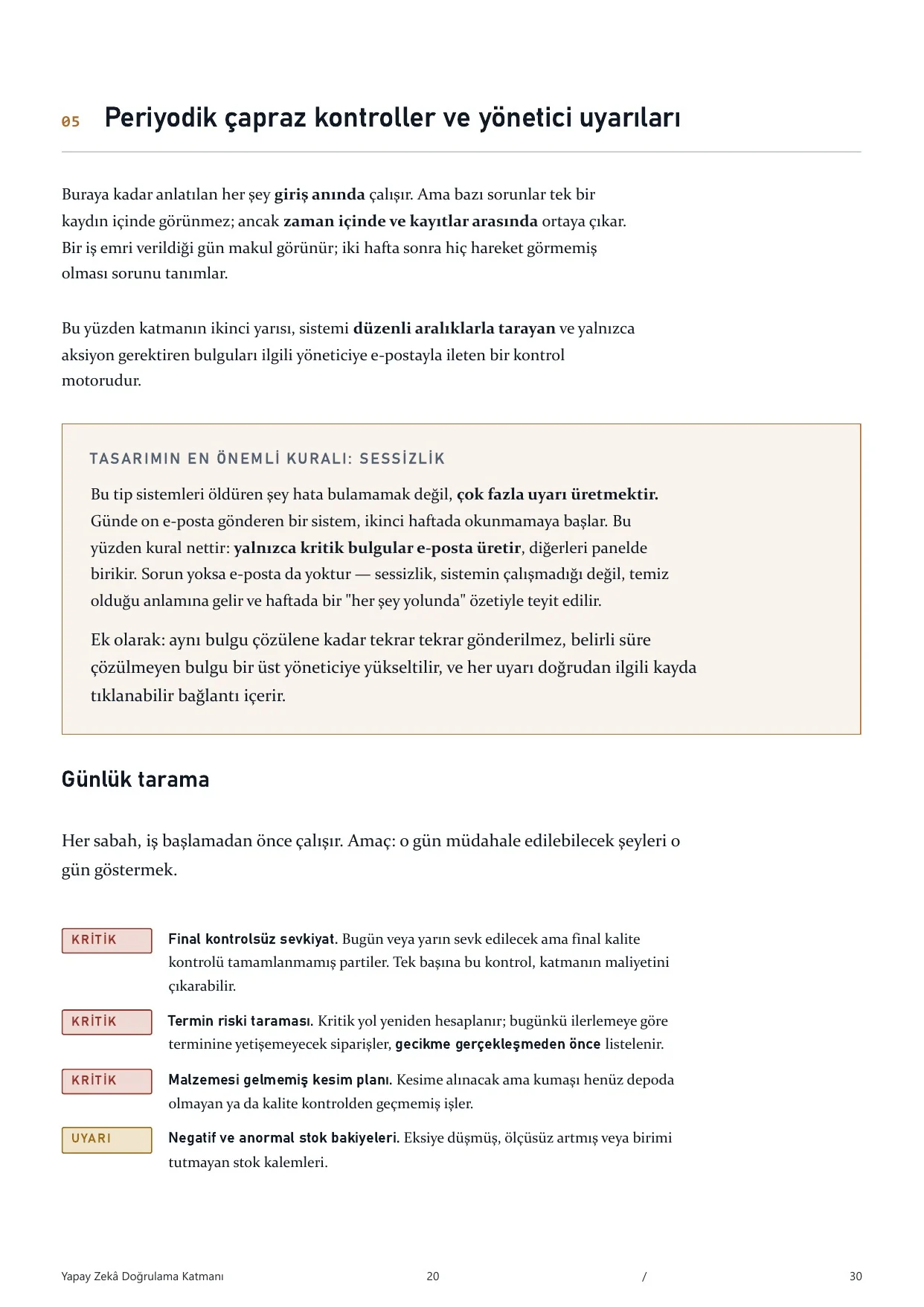 Yapay Zeka Doğrulama Katmanı proje önerisi, sayfa 20