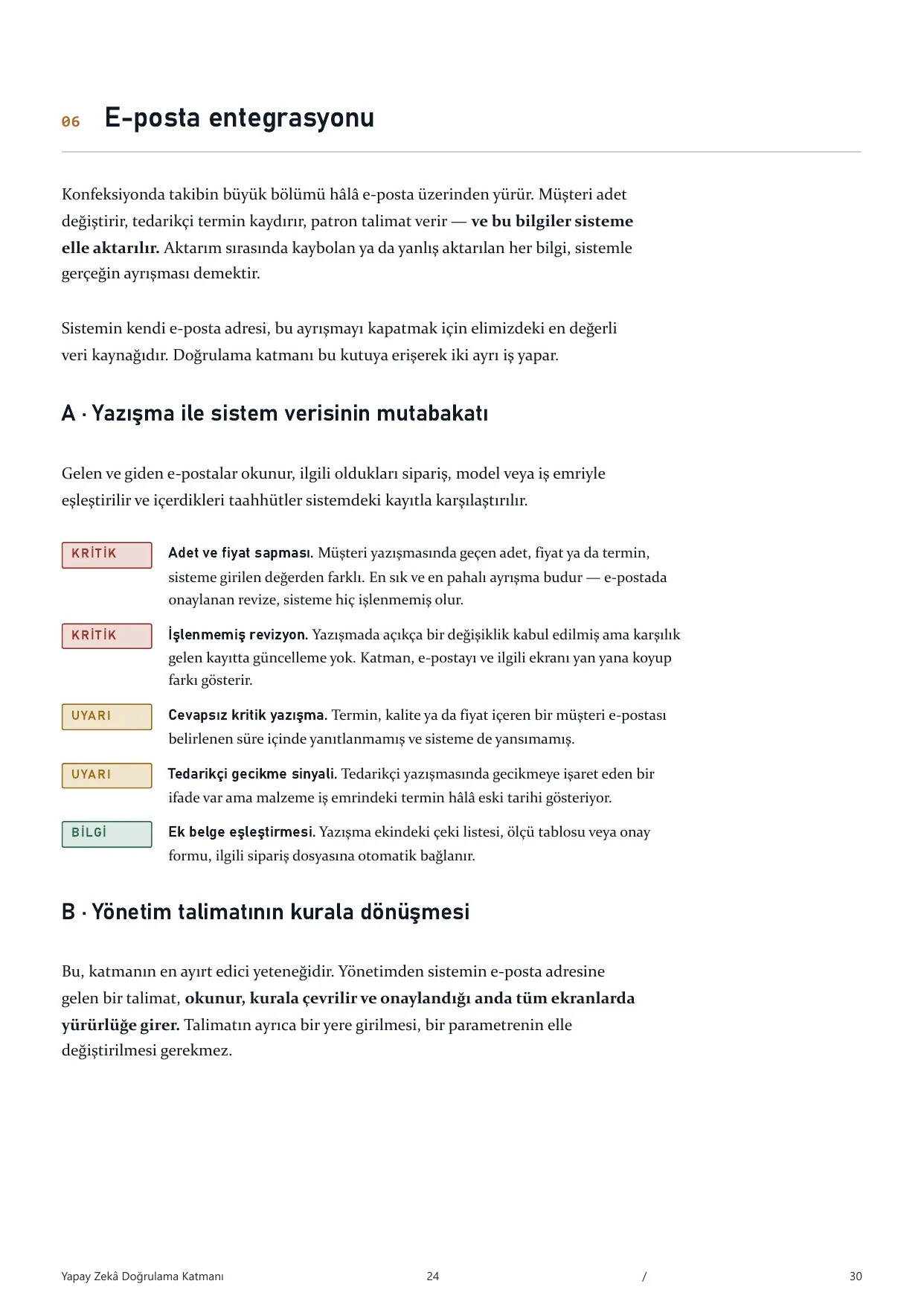 Yapay Zeka Doğrulama Katmanı proje önerisi, sayfa 24